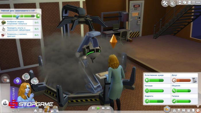 Sims 4: Get To Work Обзор