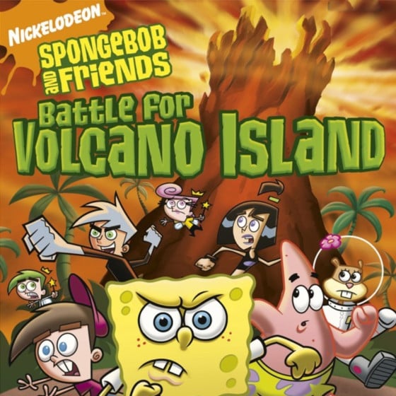 Nicktoons Battle For Volcano Island GBA Spongebob And Friends