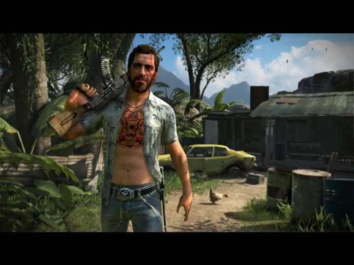 Как в far cry 3 сделать вид от 3 лица