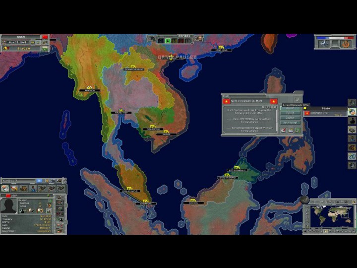 Supreme Ruler: Cold War screenshot скриншот.