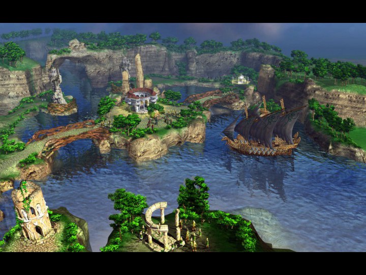 Скриншоты из игры Герои уничтоженных империй.