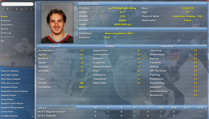 Игра NHL Eastside Hockey Manager 2007 - дата выхода ...