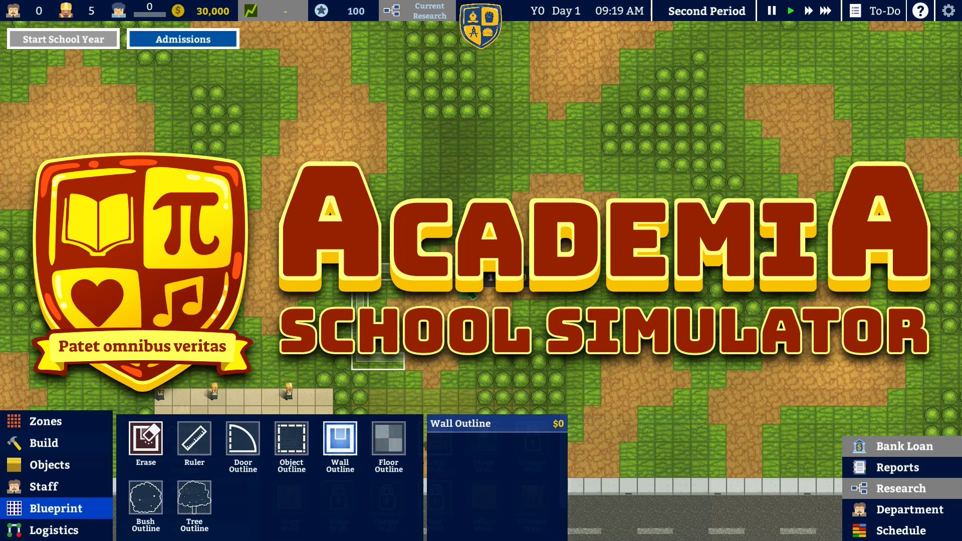 Официальный трейлер | Academia : School Simulator
