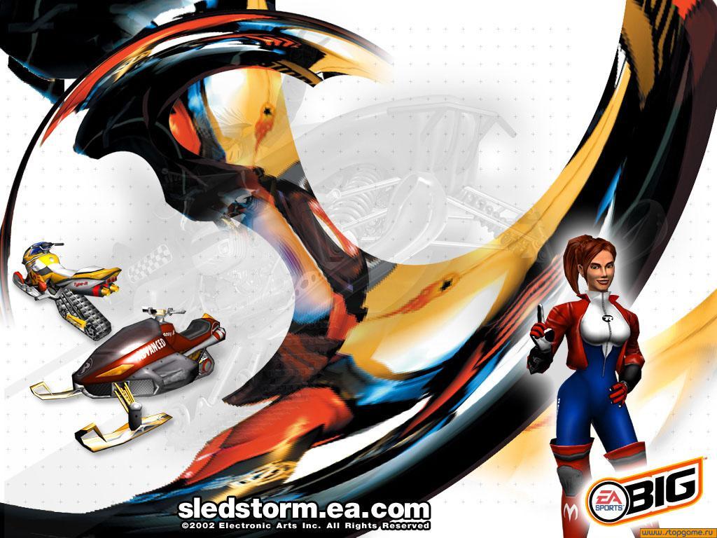 игра sled storm скачать