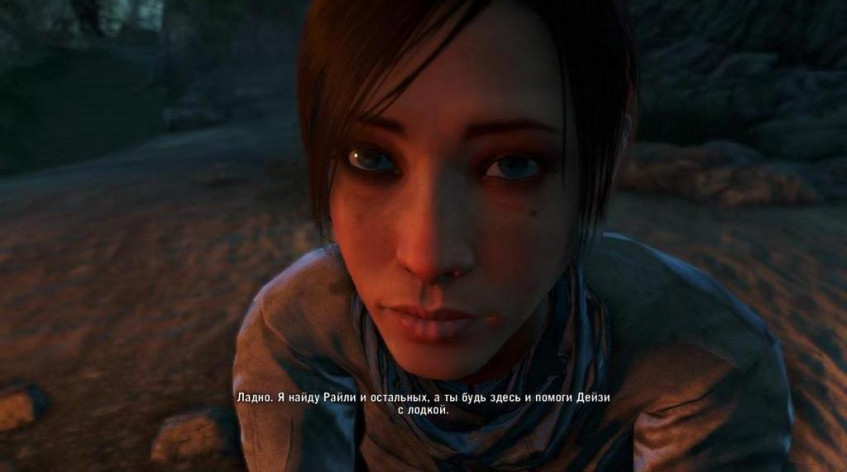 В игре просто фееричная лицевая анимация: всю гамму чувств можно прочесть в одном взгляде.