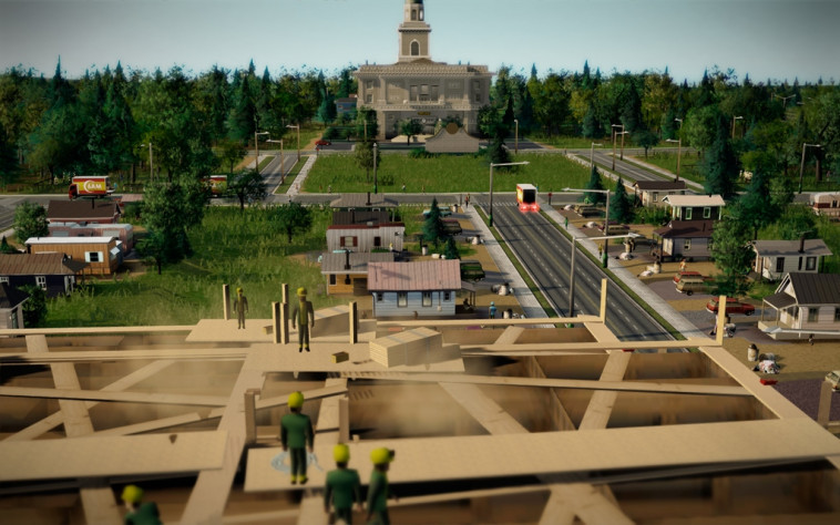 В SimCity новые здания продаются или сдаются в аренду, потом становятся непригодными для проживания и в конечном счете будут покинуты или перестроены.