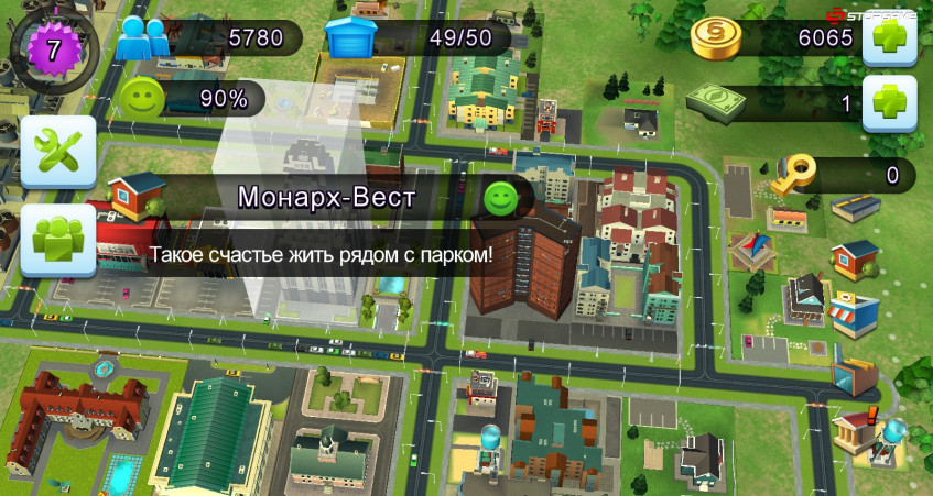 Как и в оригинальной SimCity, в BuildIt есть полный набор городских служб.