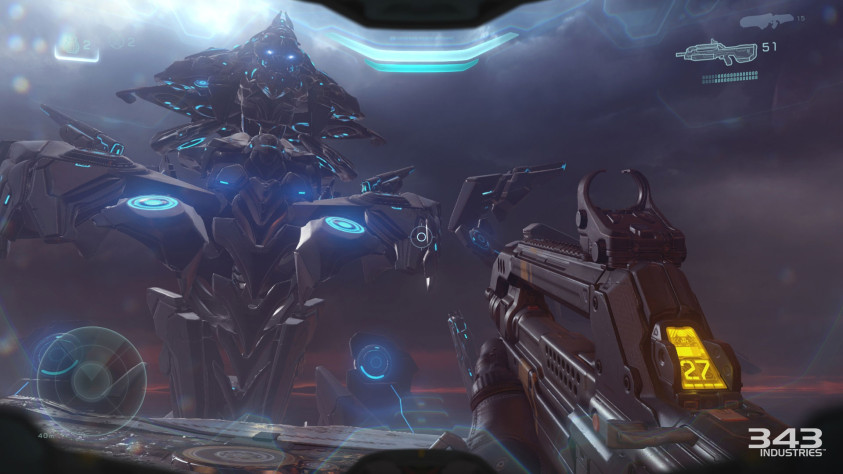 Тот самый Страж, главный антагонист игры Halo 5: Guardians.
