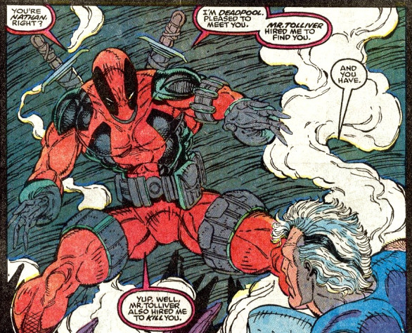 Впервые появившись на страницах комикса New Mutants, наёмник выступил в роли антагониста.