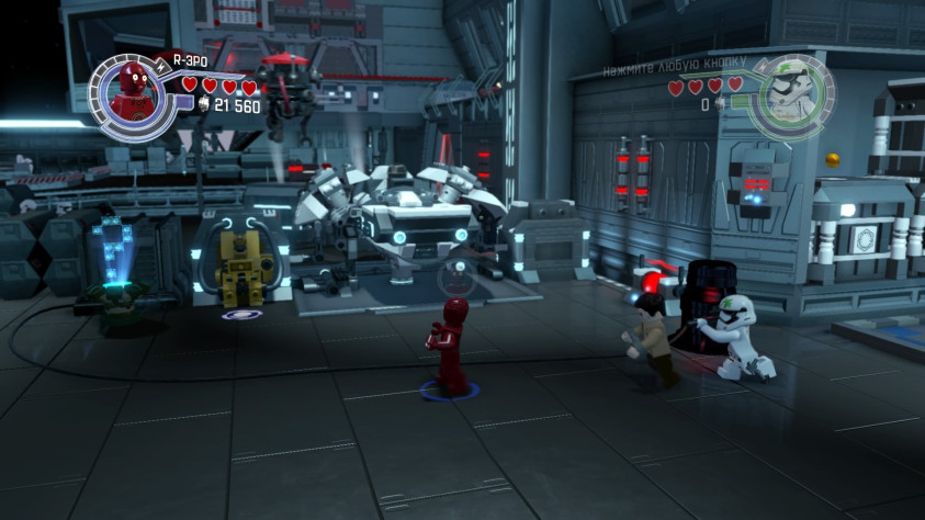 У каждого героя есть достоинства и недостатки — R-3PO, к примеру, не умеет прыгать.