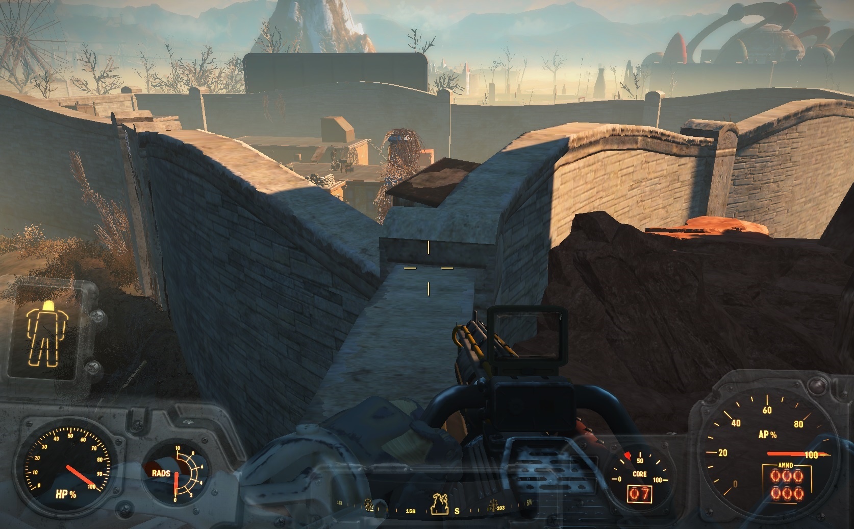 Fallout 4 зона для сотрудников сухого ущелья как попасть фото 2