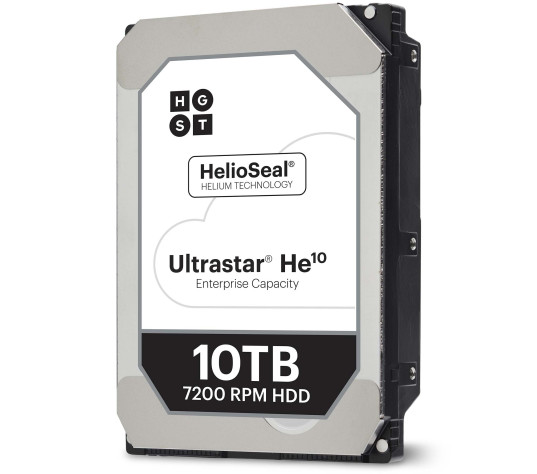 Раньше подобные HDD использовались в серверных массивах. HGST Ultrastar He10 — первенец потребительского рынка.