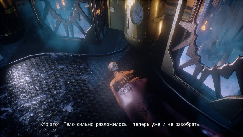 Das Spiel wurde in Russisch übersetzt, aber die Schrift wird nicht ausgewählt