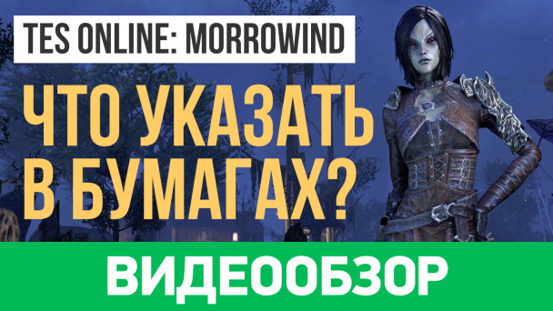 The Elder Scrolls Online: Morrowind: Видеообзор