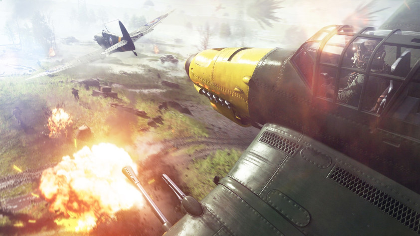 Управлять самолётами в Battlefield V кажется, будет проще, чем раньше.