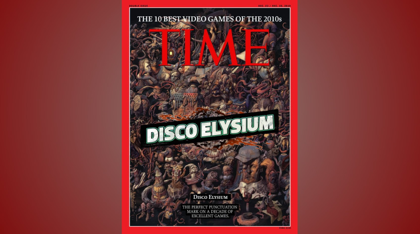 Уже через пару месяцев после релиза Disco Elysum попала на обложку Time, где чествовали лучшие игры десятилетия.