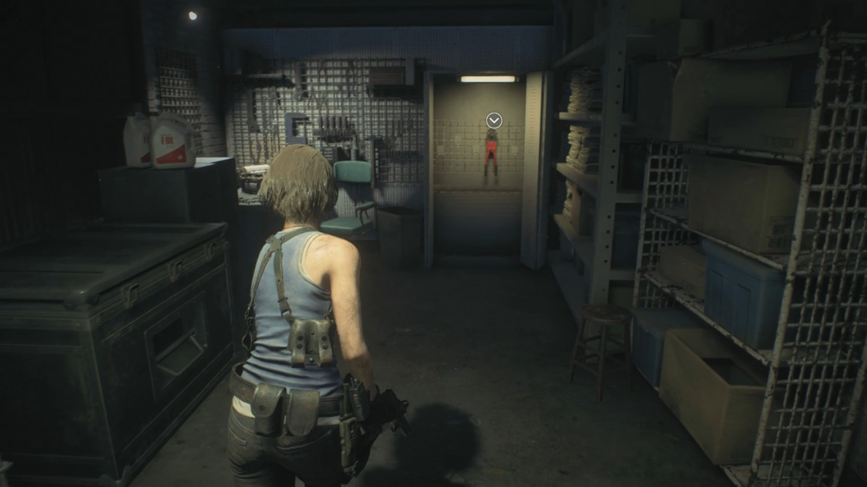 Офис метро Resident Evil 3