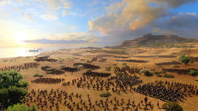 Без масштабных сражений невозможно представить себе любую игру из серии Total War.