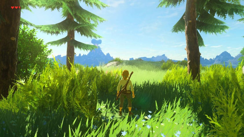 Вот это картинка из The Legend of Zelda: Breath of the Wild…