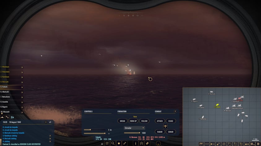 Für ein schönes Bild bitte bitte in World of Warships - hier gibt es nicht genug Sterne vom Himmel