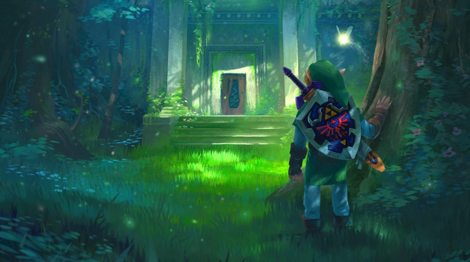 Линк Ocarina of time арт