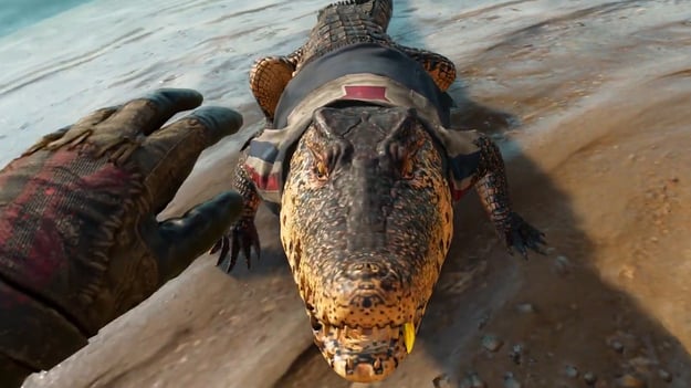 крокодил Гуапо, первый амиго в игре.
