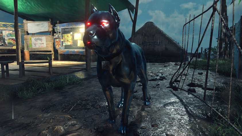 Этого пса-киборга можно получить в рамках дополнения за предзаказ игры или покупку Deluxe-версии.