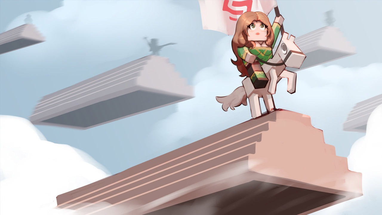 Minecraft Legends. Месимся в кубе