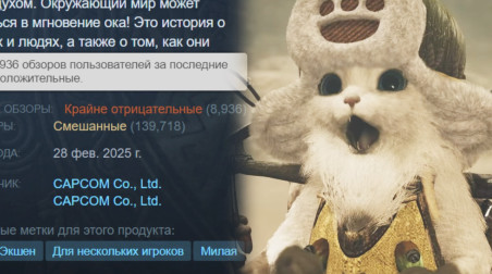 Ревью-бомбинг Monster Hunter Wilds, сюжетная ААА-игра от NetEase Games, Steam в Северной Корее…