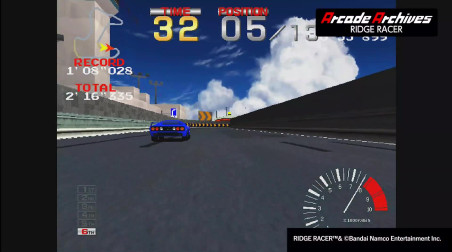 Ridge Racer (1993): Геймплейный трейлер