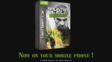 Tom Clancy's Splinter Cell: Double Agent (Mobile): Трейлер