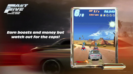 Fast Five the Movie: Official Game (2D): Трейлер