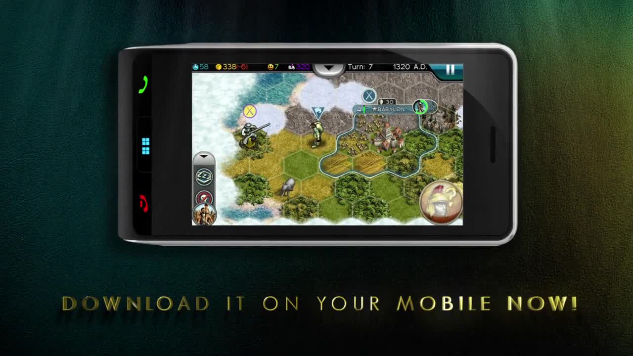 Sid Meier's Civilization V: The Mobile Game: Трейлер | StopGame
