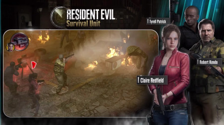 Resident Evil: Survival Unit: Линейка персонажей