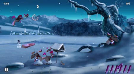 Moorhuhn: Winter Edition: Геймплейный трейлер