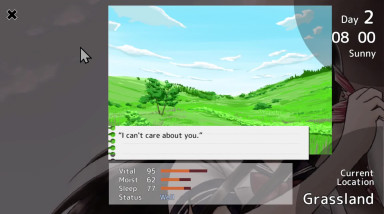 Long Black-Haired Schoolgirl Survival Simulation Game: Трейлер