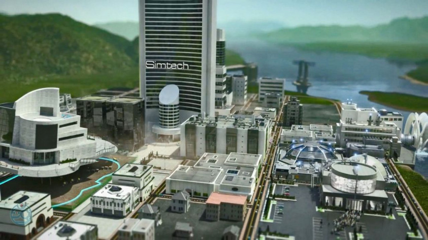 Концепт-изображение того, какой будет стратегия нового поколения SimCity (2013).