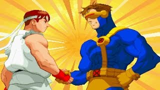 Fighting проба: X Men Vs Street Fighter