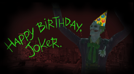 Batman: Happy Birthday, Joker! — Дань Уважения Batman the Animated Series.