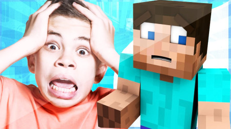 Отец жестко затроллил своего сына в Minecraft
