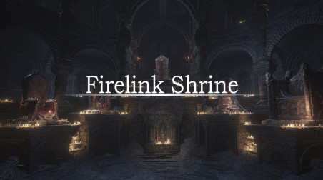 Beauty of Dark Souls 3: Cemetry of Ash and Firelink Shrine