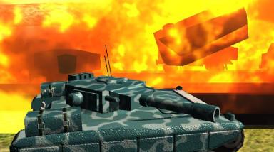 Гараж взрывает машину