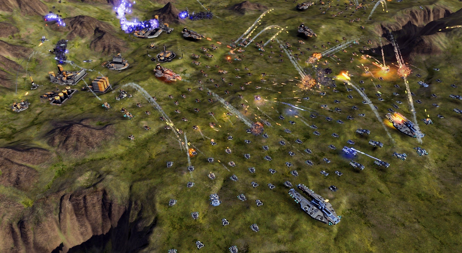 Конкретная стратегия. RTS игр (real-time Strategy). RTS 2007-2010 года. Rts2. Ashes of the Singularity.