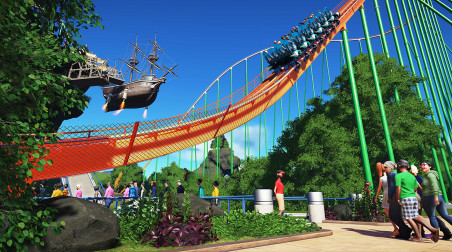 Planet Coaster Обзор Aльфа 3 (Симулятор парка аттракционов от создателей rollercoaster tycoon 3)