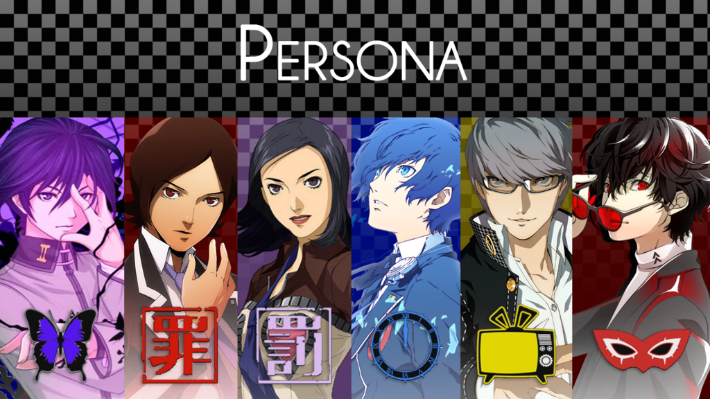 Какие персонах. Персона 1 игра. Persona 1 герои. Persona 2 protagonist. Персона игра персонажи.