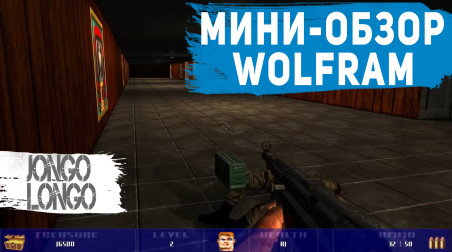 WOLFRAM (Wolfenstein 3d Remake) ● МИНИ-ОБЗОР
