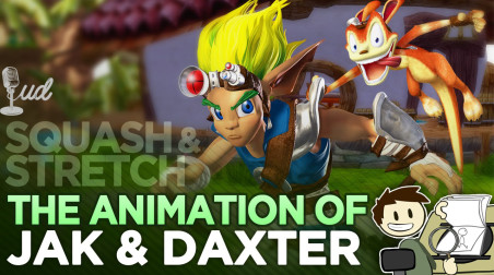 Дополнительные Кадры: Сжатие и Растяжка — Анимация Jak & Daxter