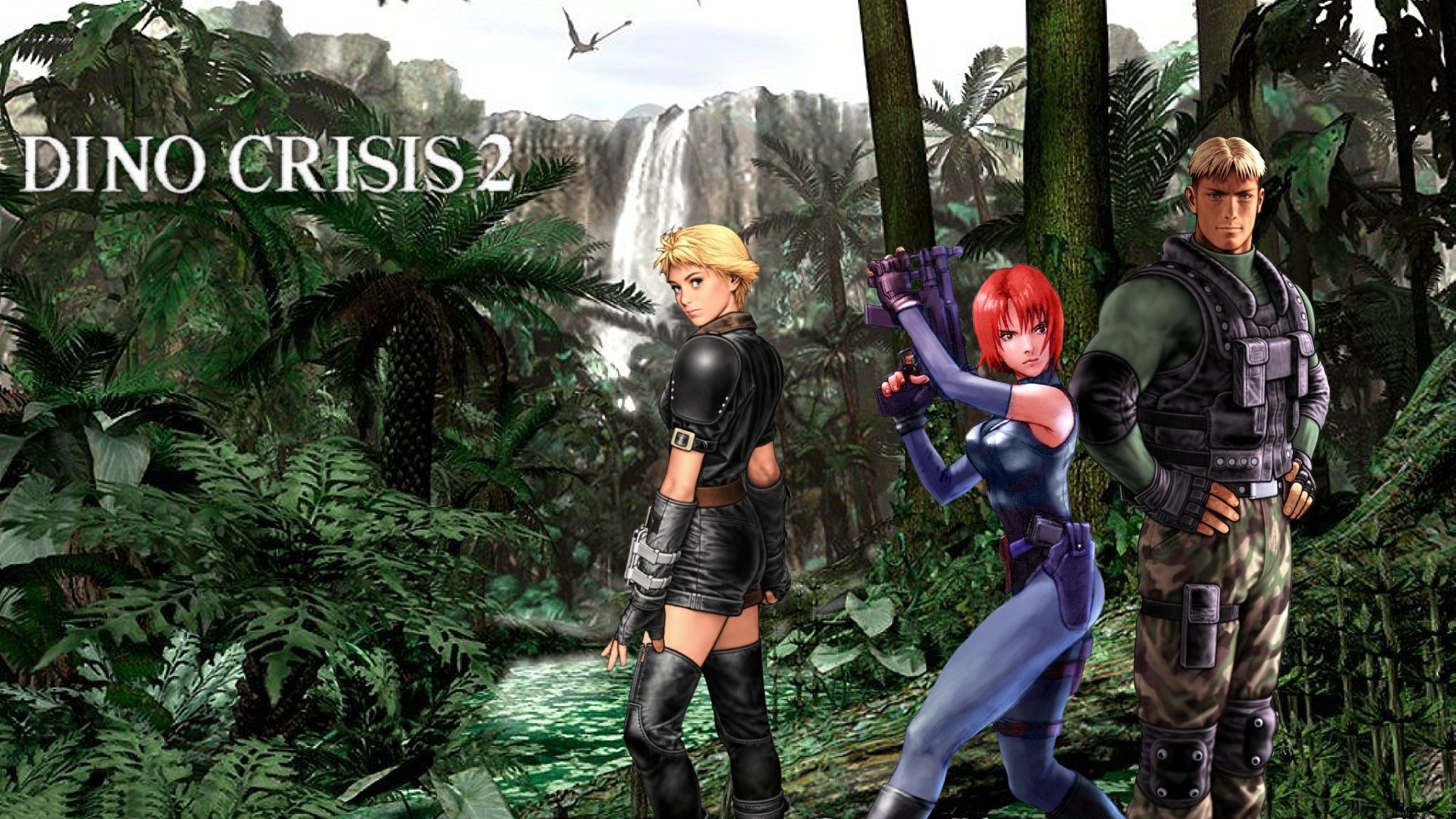 Dino crisis 2 обзор игры PS1. 