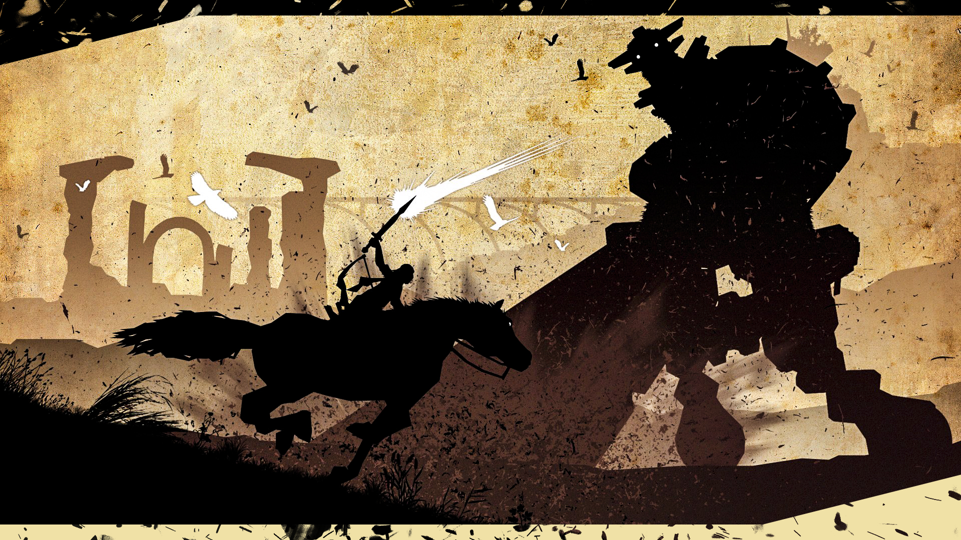 Shadow of the. Shadow of the Colossus обои. Shadow of the Colossus обои на телефон. Обои на рабочий стол в стиле Shadow of the Colossus. Shadow of the Colossus Remake poster.