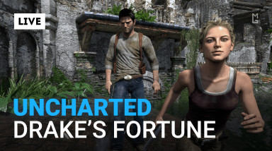 Uncharted: Drake's Fortune — Вечерний консольный стрим (В записи)